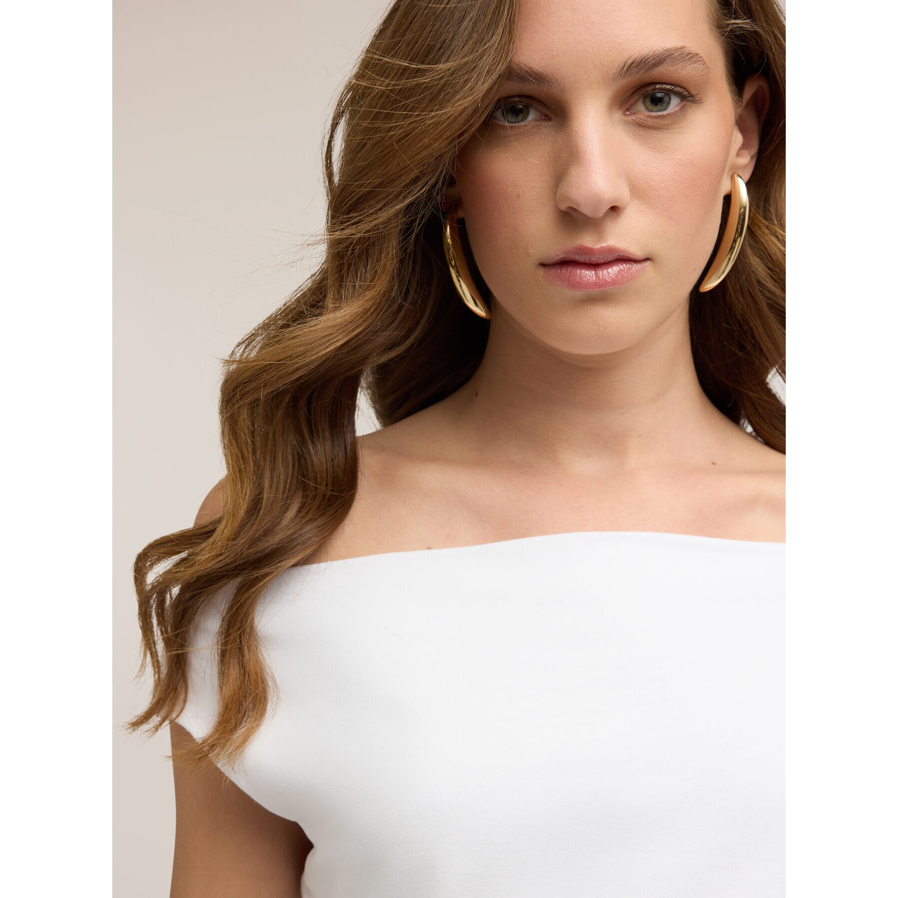 Motivi - Top off-shoulders - Bianco