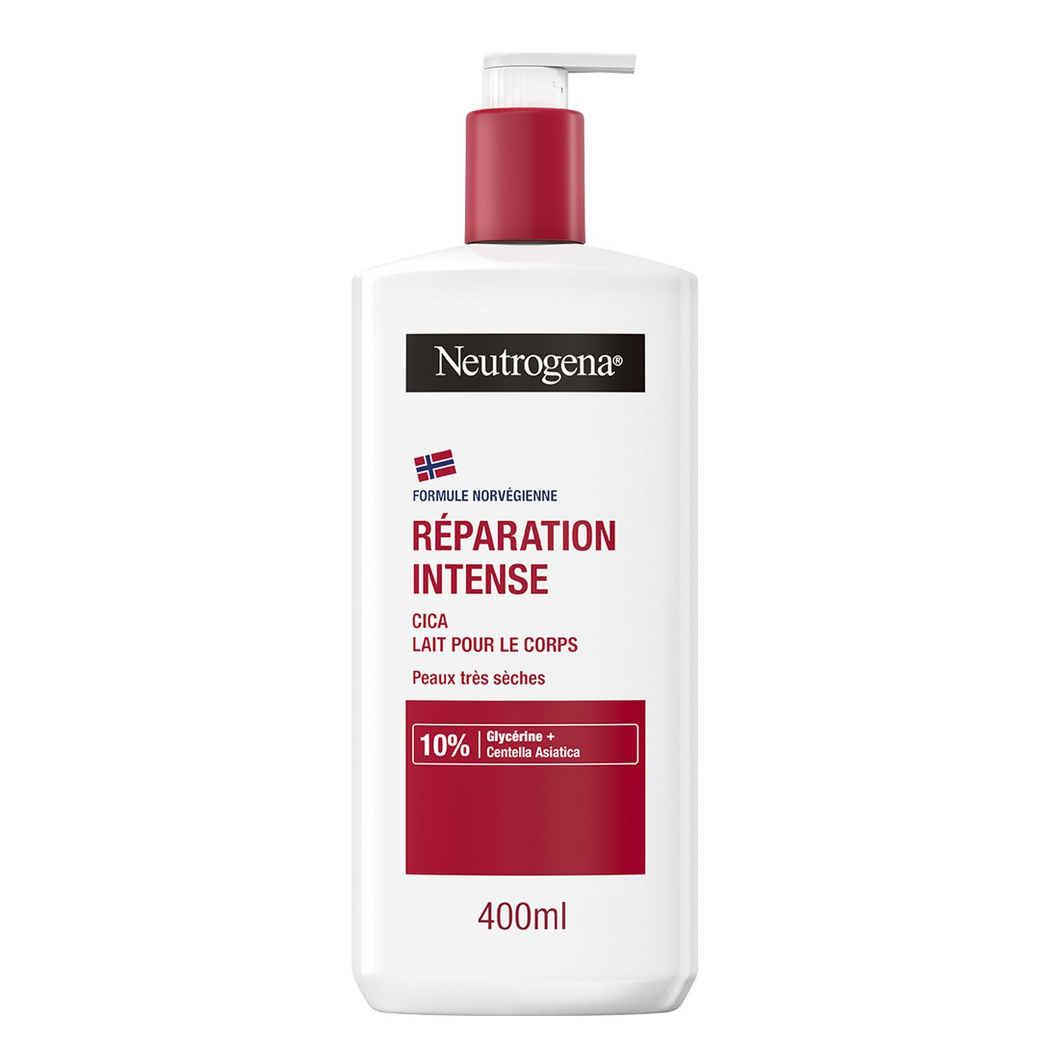 Réparation Intense - NEUTROGENA® Lait Corps Peaux Très Sèches 400 ml