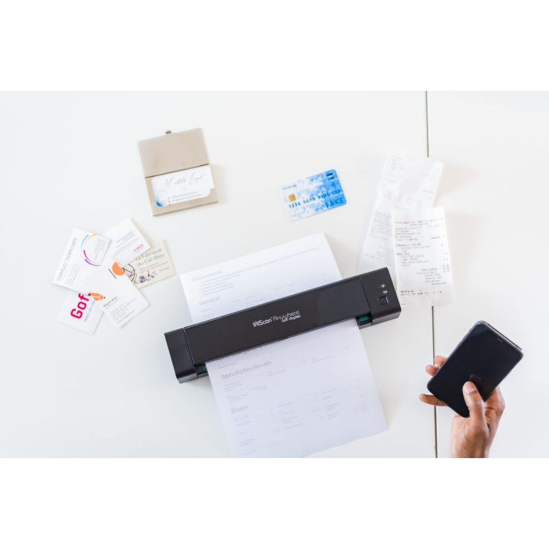 Scanner portable IRIS Scan Anywhere 6 Wifi Simplex