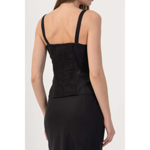 Kocca - Top con arricciatura Donna