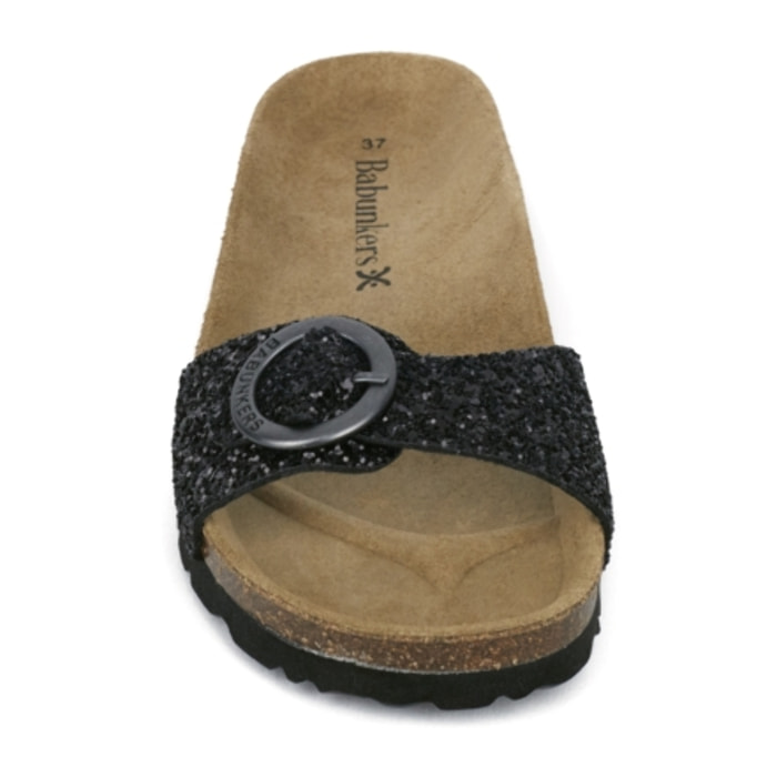 SANDALIA SEVILLA BABUNKERS NEGRO