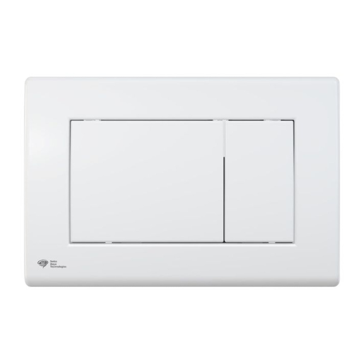 Pack WC bâti ECO 2L Swiss Aqua Technologies + WC suspendu sans bride Swiss Aqua Technologies + plaque blanche (STESTBRWT01-FR)