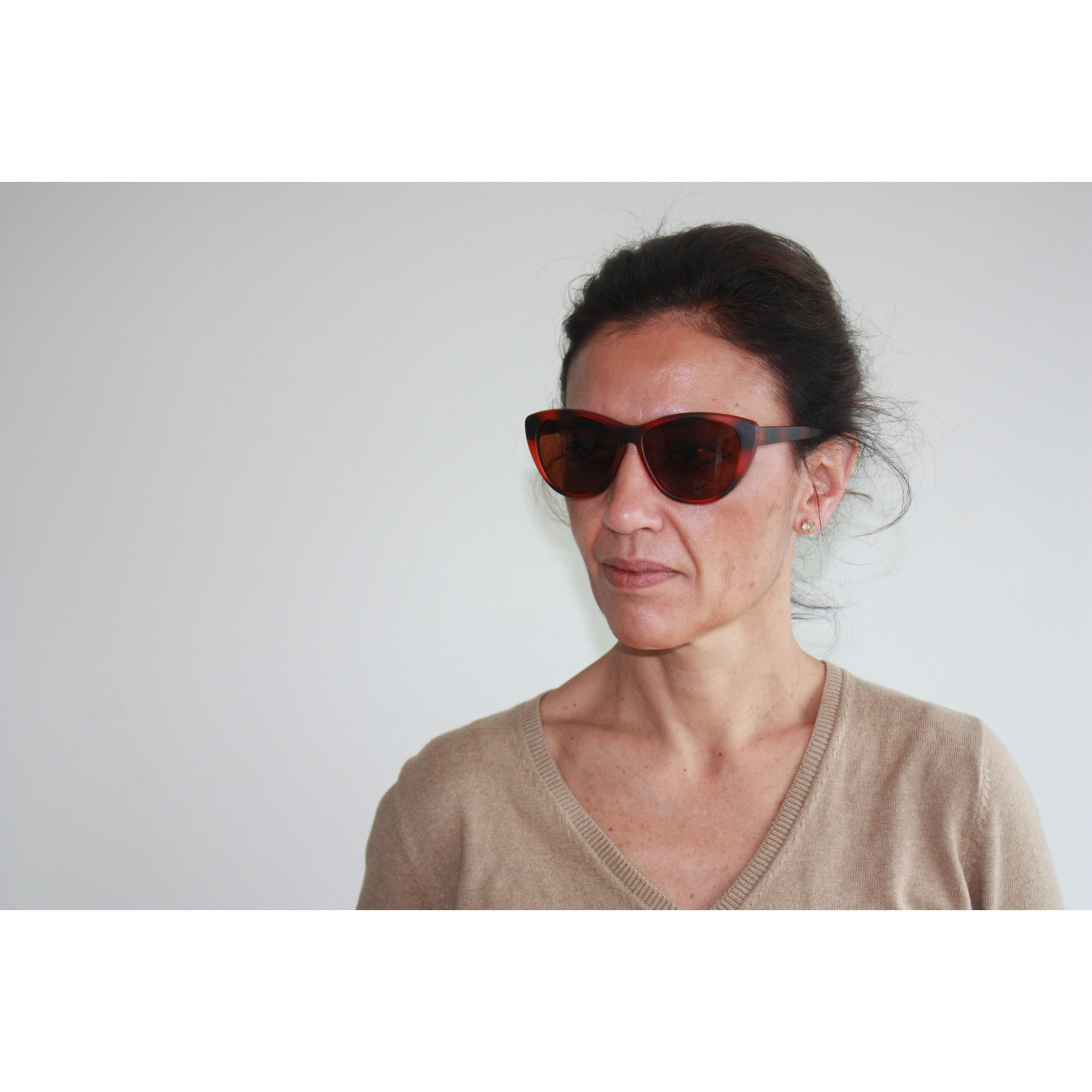 Gafas de sol OCEAN HENDAYA - Demi rojo marrón / Ahumada