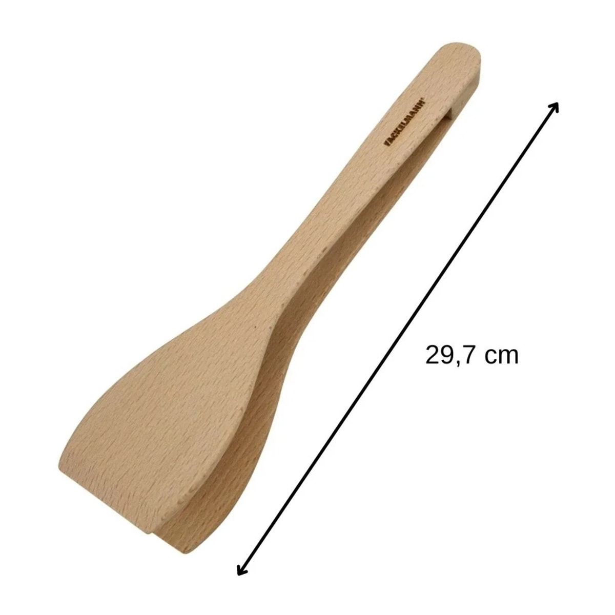 Set de 2 ustensiles de cuisine pince de cuisine Fackelmann Nature