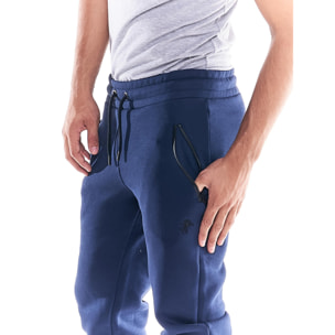 Pantalón polar hombre con elástico Soft Basic icono león