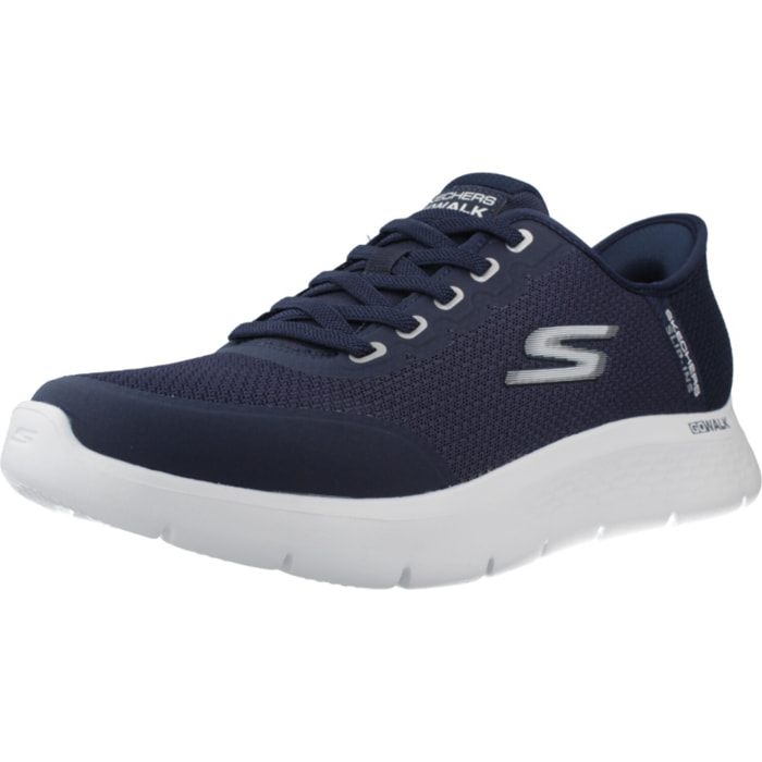 Sneakers De  Hombre Slip-ins Go Walk Flex Netro Azul