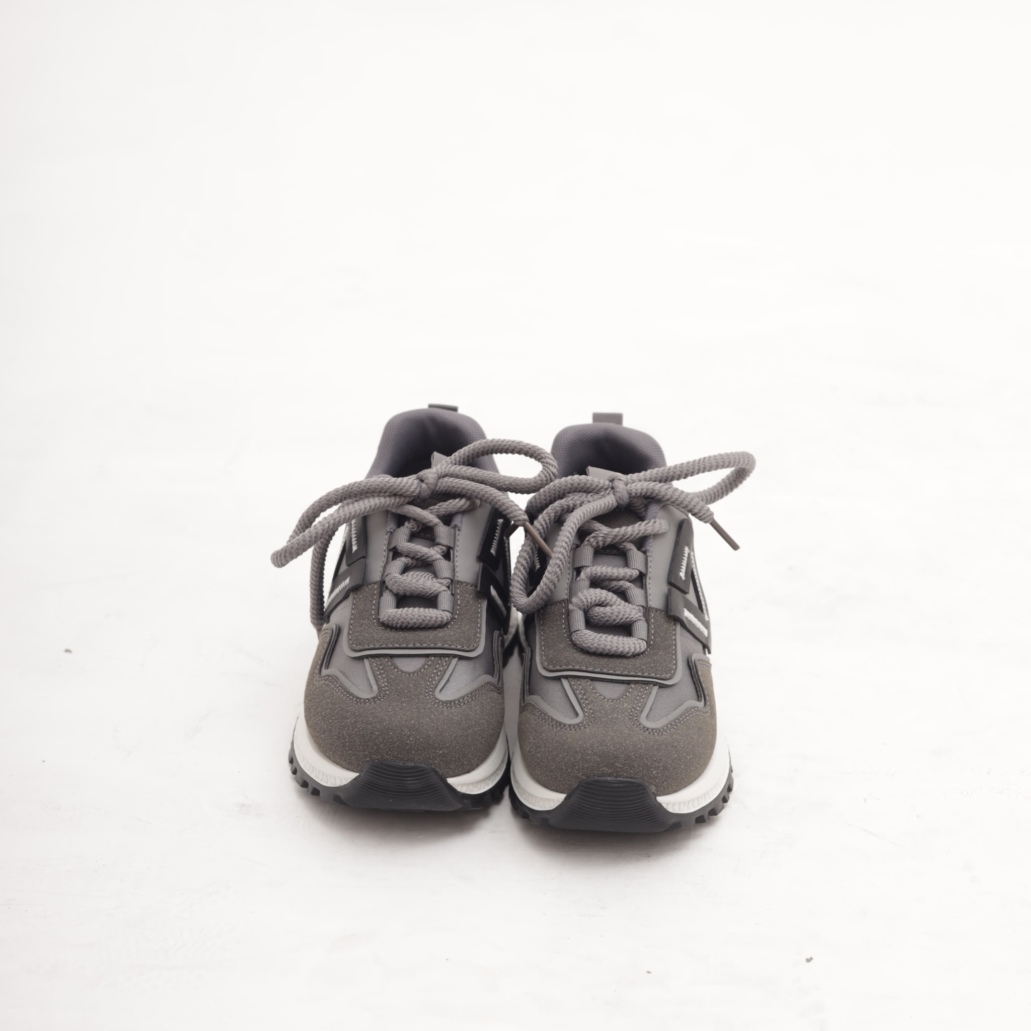 SNEAKERS RUNNING TRIANGLE GRIGIO