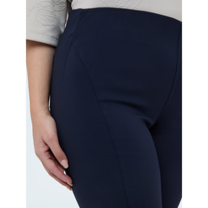 Fiorella Rubino - Pantaloni Jeggings con elastico in vita - Blu
