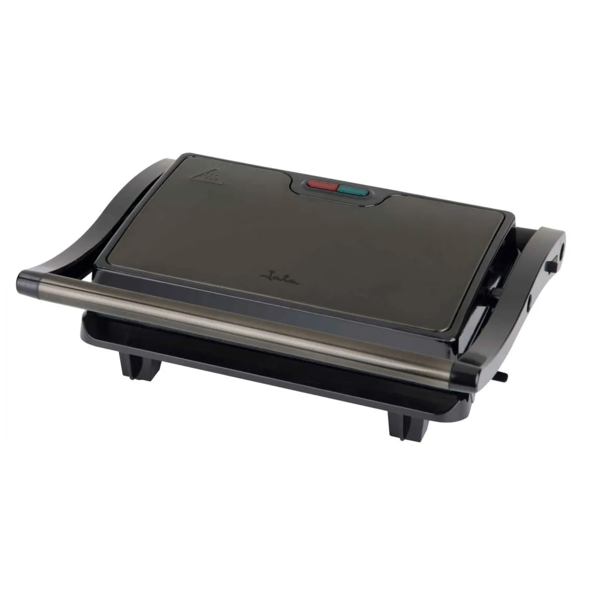 Parrilla eléctrica grill JATA JEGR1106 con placas lisas (22,5 x 14,6 cm) antiadherentes. 750 W