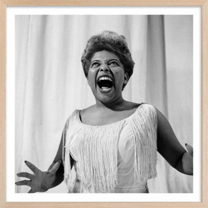 Affiche portrait Bertice Reading Affiche + cadre en bois - Chêne