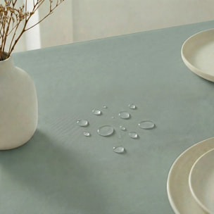 Nappe antitache au toucher tissu imperméable GRIS