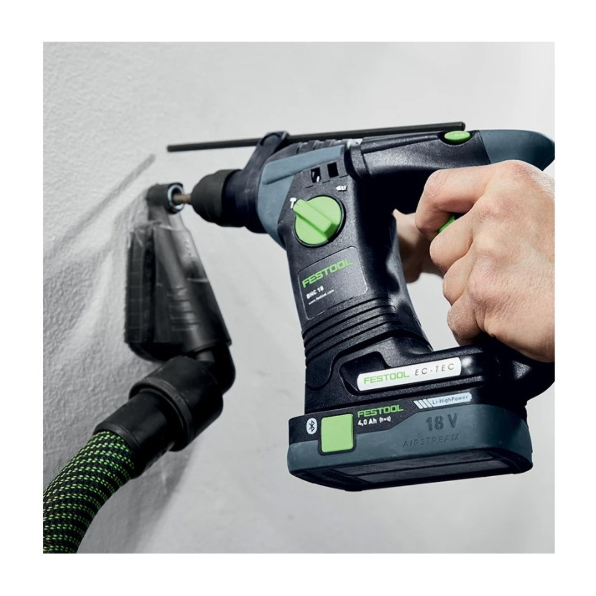 Perforateur sans fil BHC 18 HPC 4.0 I.PLUS - FESTOOL - avec 2 batteries 18V 4.0Ah - chargeur - Systainer - 577602