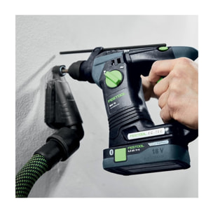 Perforateur sans fil BHC 18 HPC 4.0 I.PLUS - FESTOOL - avec 2 batteries 18V 4.0Ah - chargeur - Systainer - 577602