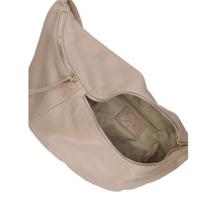 Borsa a tracolla da donna Made in Italy - Modello Caelia Plus - 100% pelle - 47.0 x 28.0 x 2.0 cm