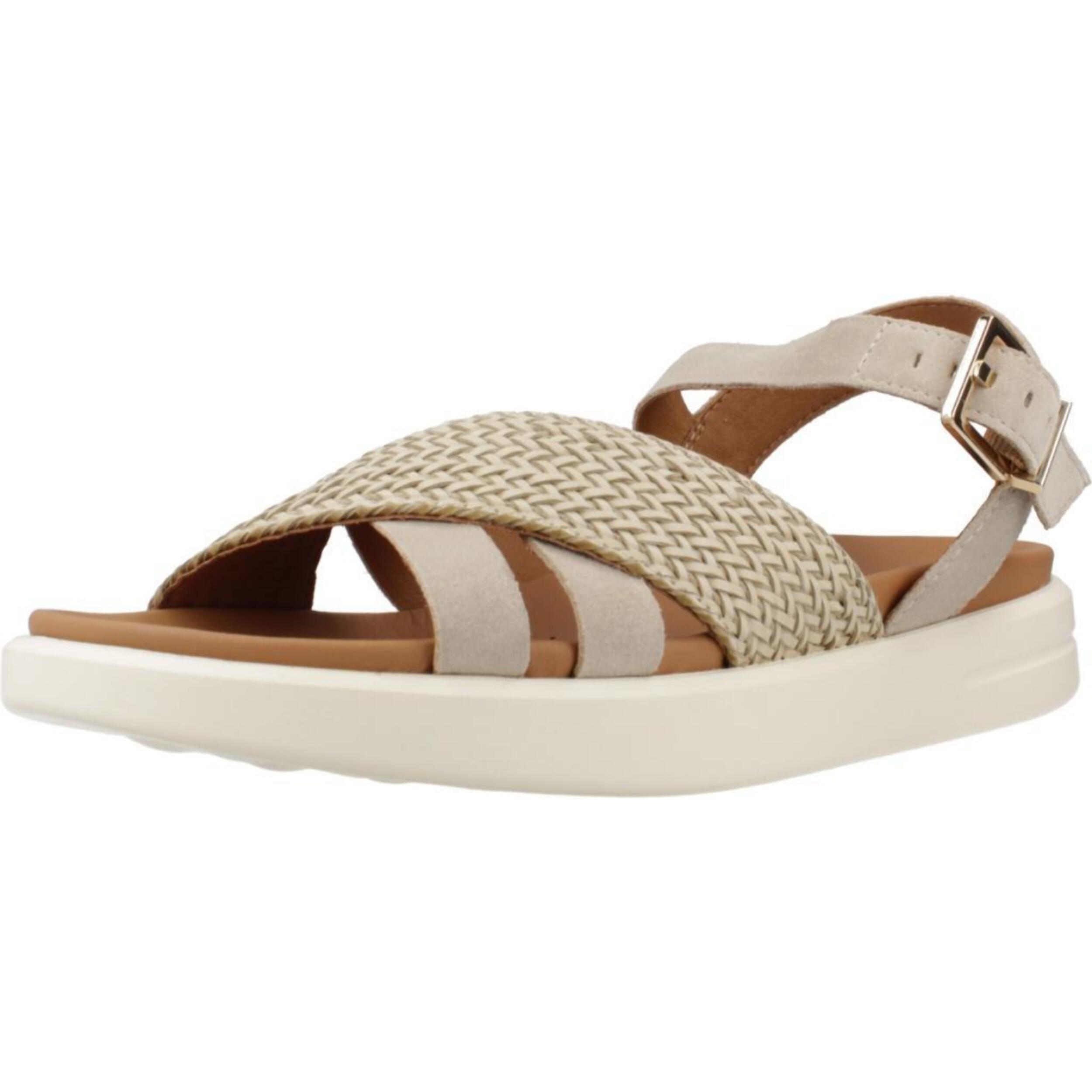 Sandalias Mujer de la marca GEOX  modelo D XAND 2S MARRON CLARO