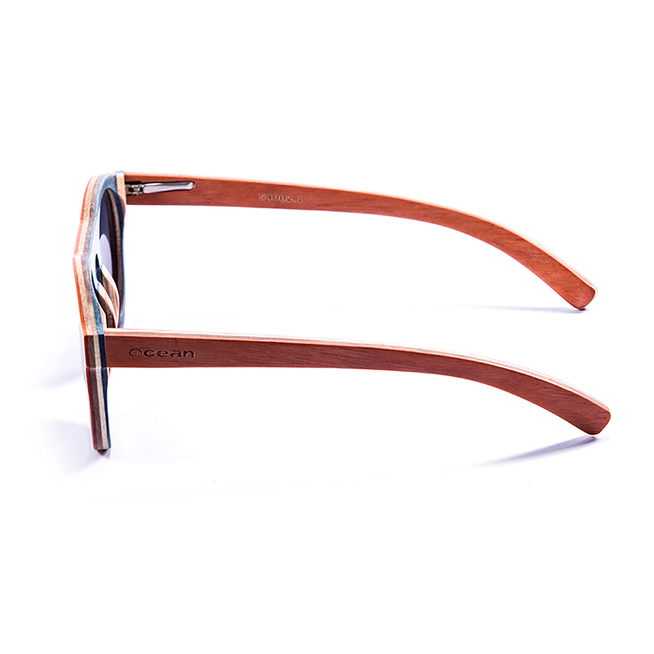 Gafas de sol OCEAN FIJI - Skatemadera / Revo naranja y amarilla