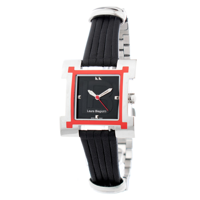 Reloj Laura Biagiotti LBSM0039L-01 Unisex Analogico Cuarzo con Correa de Acero/piel