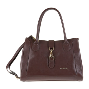 Borsa a mano da donna Made in Italy - Modello Althea Lux - 100% pelle - 34.5 x 22.0 x 17.0 cm