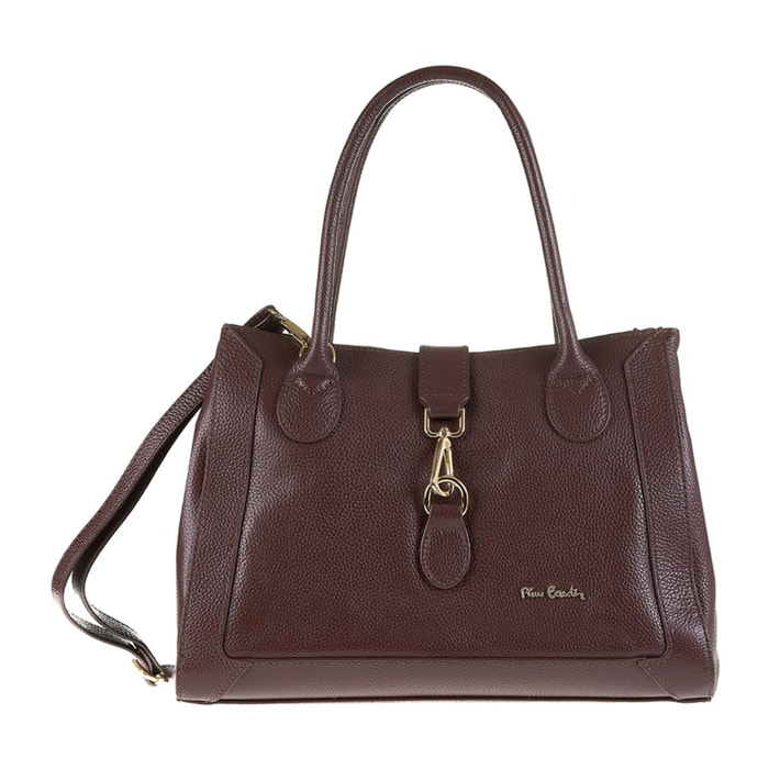 Borsa a mano da donna Made in Italy - Modello Althea Lux - 100% pelle - 34.5 x 22.0 x 17.0 cm