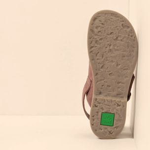 Zapatos N5871 NOBUCK LAVADO MALVA/ ARENISCA color Malva