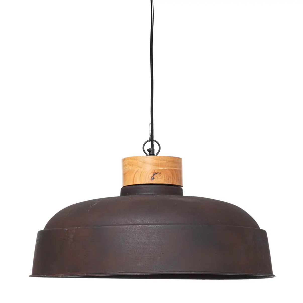 Suspension "Prao" métal gris D57cm