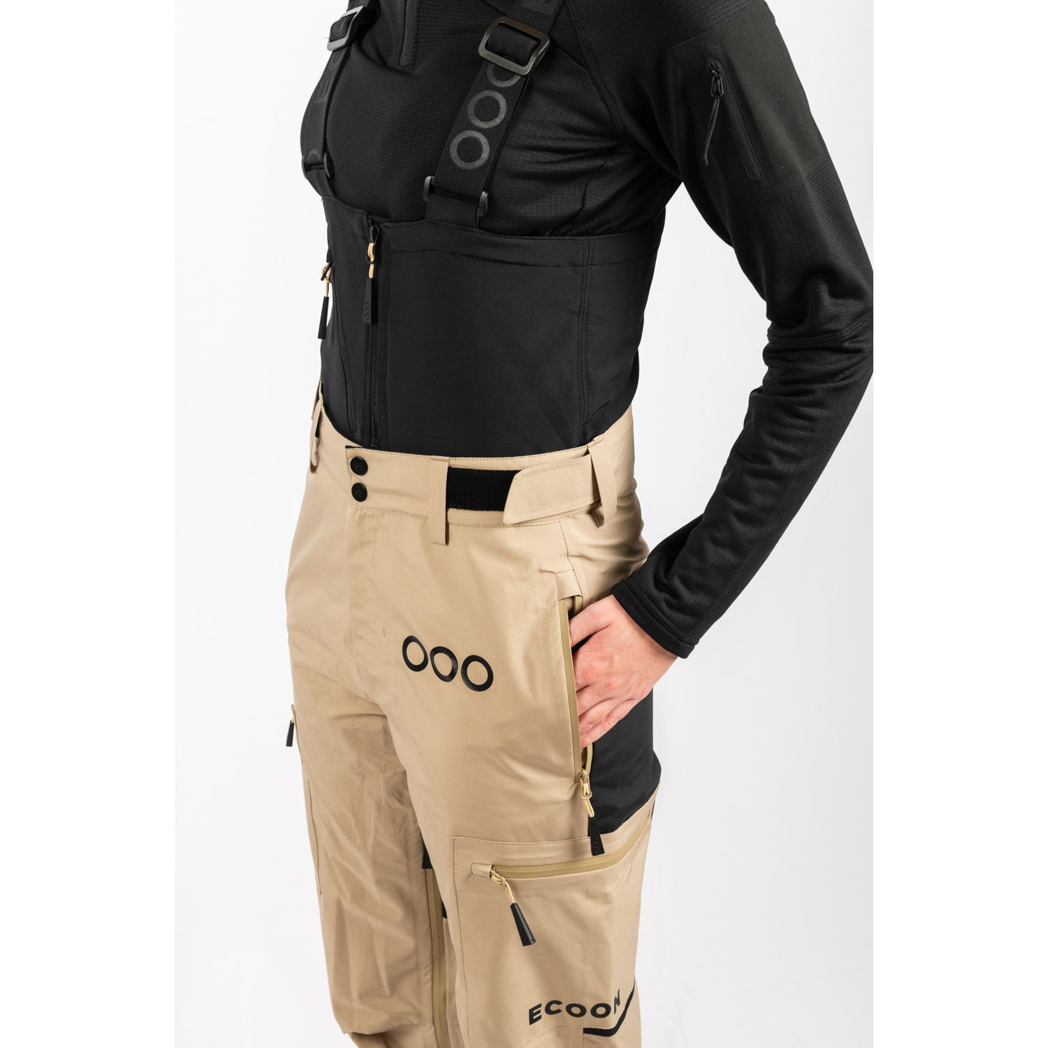 Pantalones para mujer ECOON ECOExplorer Pants Women - Beige