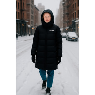 Abrigo para mujer ECOON Berlin Long jacket - Negro