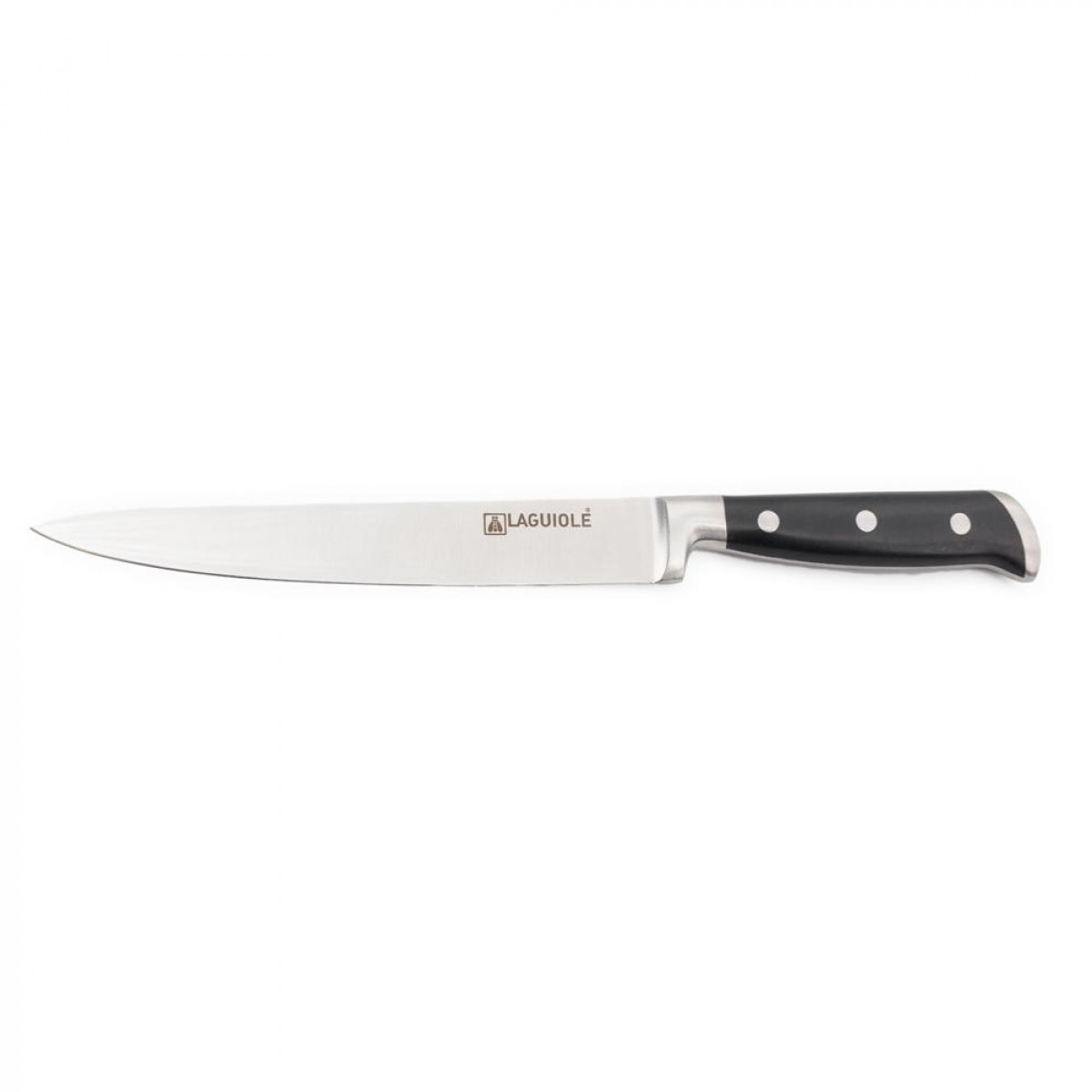 Couteau trancher noir 33cm - "Classique"