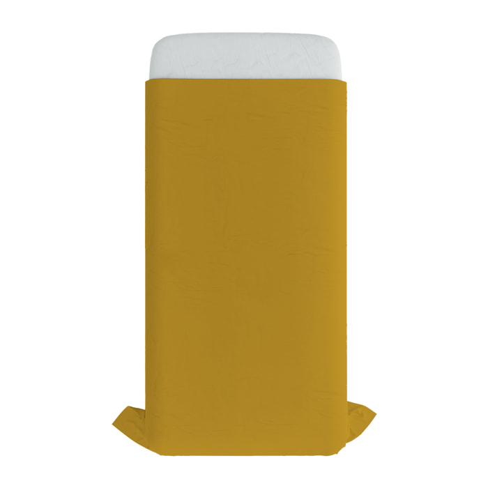 LENZUOLO SOPRA TINTA UNITA MAX COLOR, 100% COTONE - SINGOLO