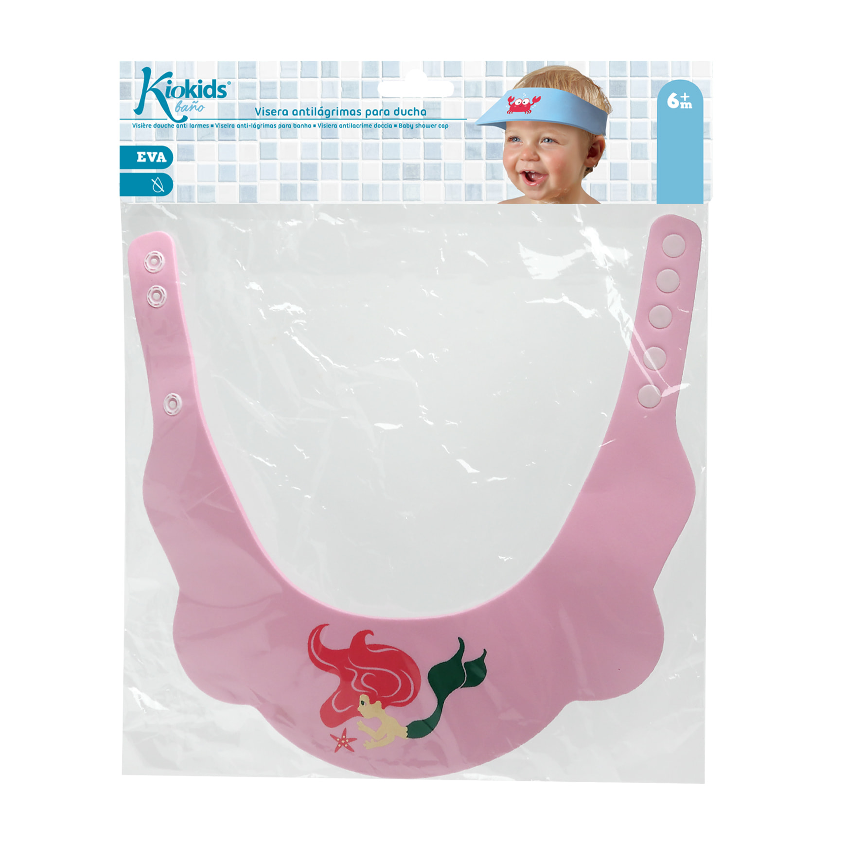 VISERA ANTILÁGRIMAS PARA EL BAÑO SIRENA