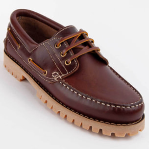 Náutico De Piel - Marron