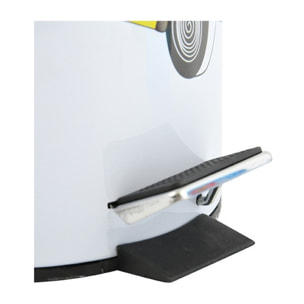 Poubelle à  pédale Inox 3L Cox 70's MSV