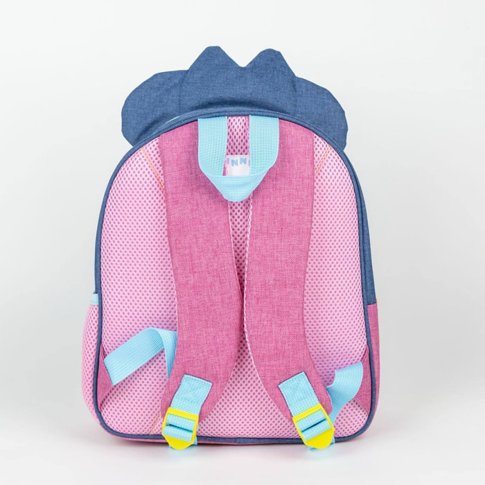 Mochila infantil escolar minnie, unisex niños, rosa, pequeña