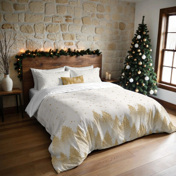 Housse de couette avec pressions Gold Stalit Sky