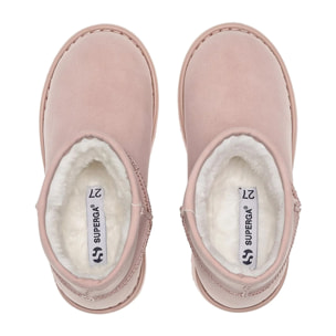 Stivali Superga Bambino/a Rosso 3899 Microfiber Nubuck