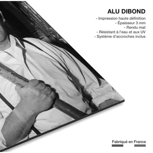 Tableau louis de funes en tournage Tableau alu Dibond