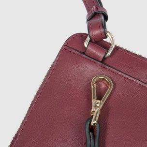 Piquadro Porta telefono da collo in pelle con porta carte di credito, schermato con protezione RFID