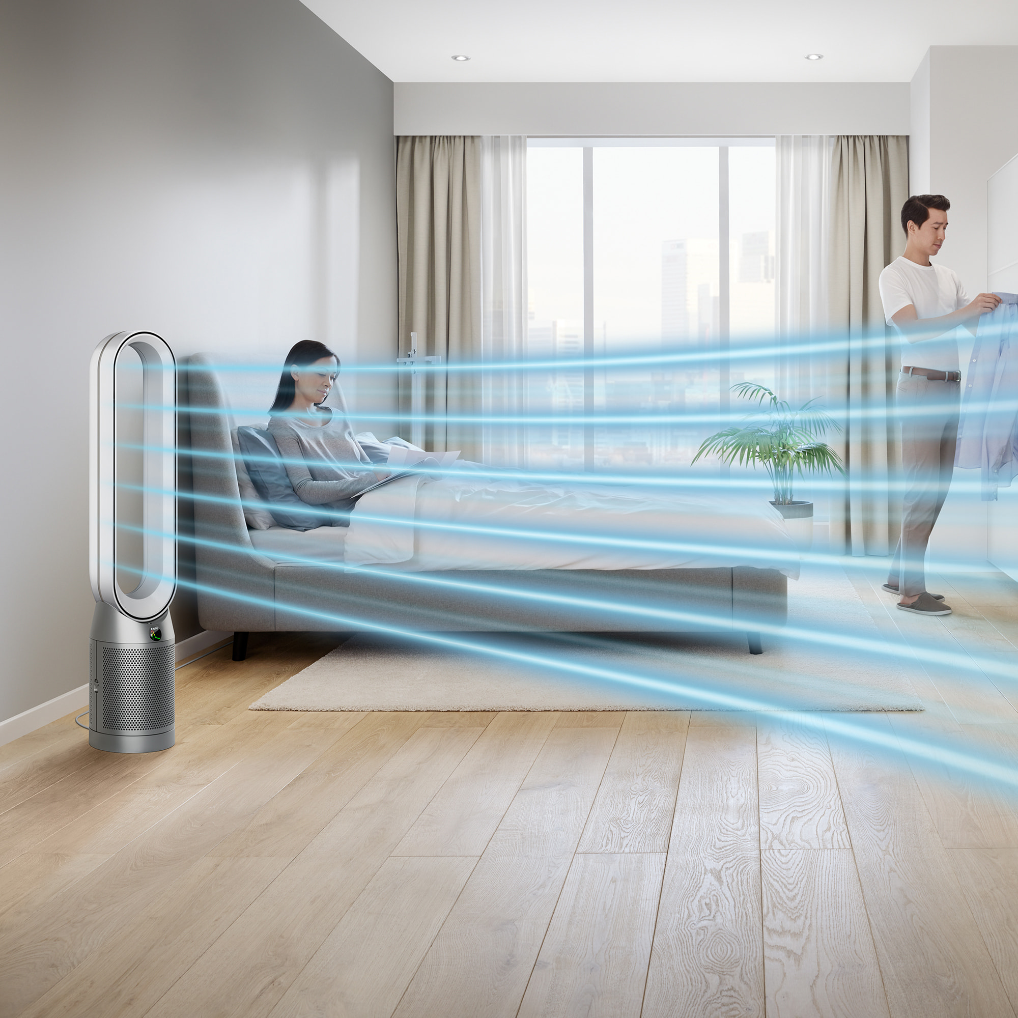 Purificatore ventilatore Dyson Purifier Cool™ Autoreact  TP7A | Ricondizionato