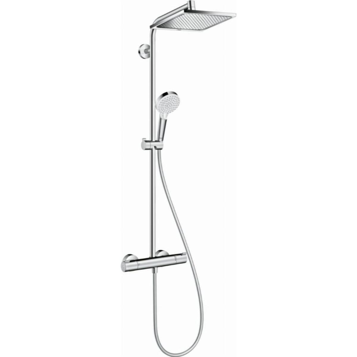 Colonne de douche 240 1jet EcoSmart avec mitigeur thermostatique - HANSGROHE - 27281000