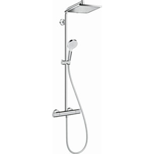 Colonne de douche 240 1jet EcoSmart avec mitigeur thermostatique - HANSGROHE - 27281000