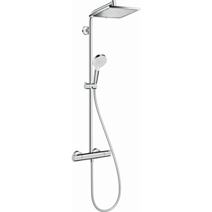 Colonne de douche 240 1jet EcoSmart avec mitigeur thermostatique - HANSGROHE - 27281000
