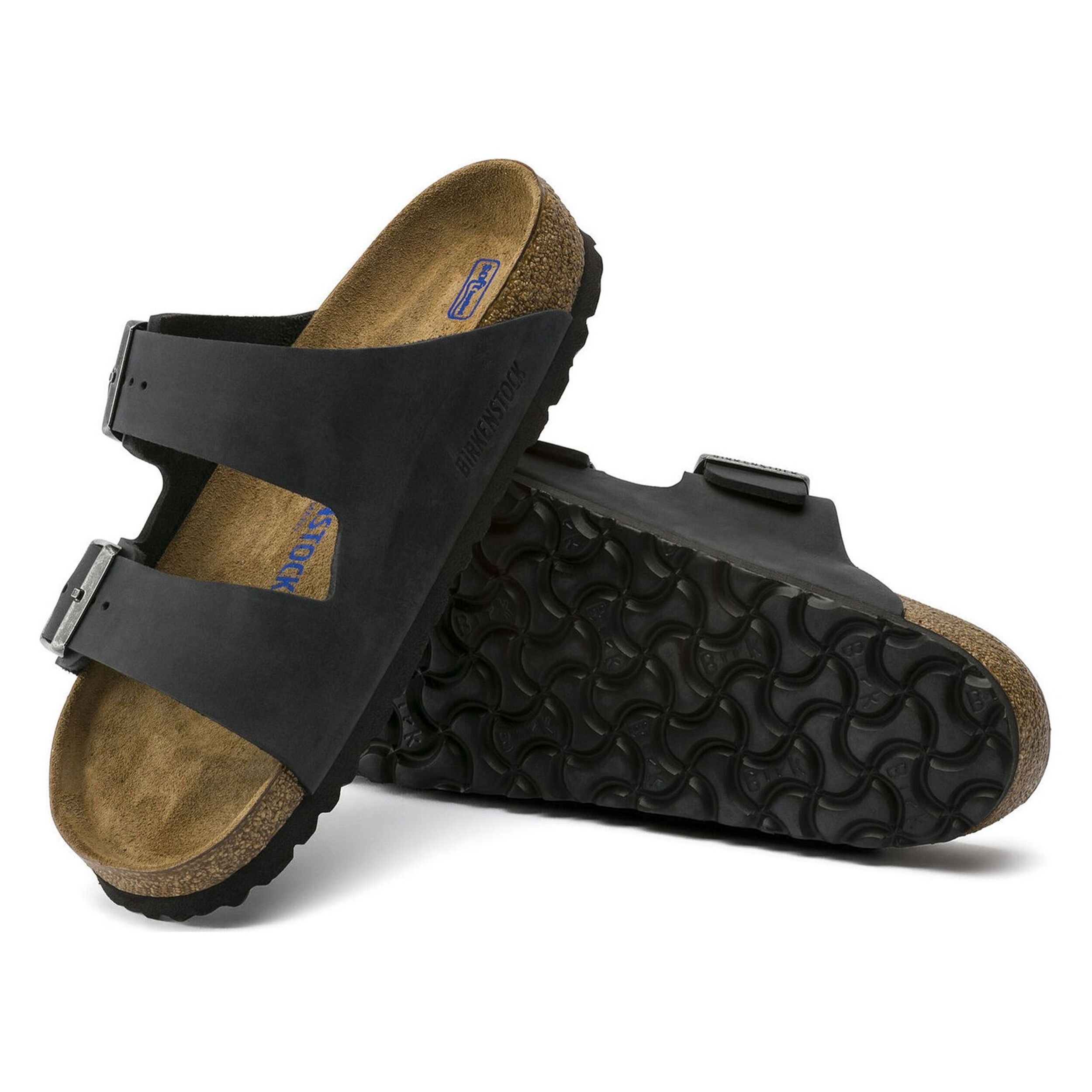 Sandali Birkenstock Arizona Soft Footbed Nero