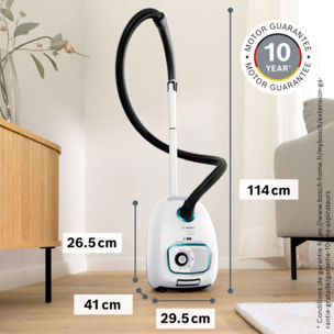 Aspirateur avec sac BOSCH BGL41HYG3H