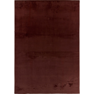 NUBE - Tapis doux et moelleux à poils courts marron - NUB6000MAR