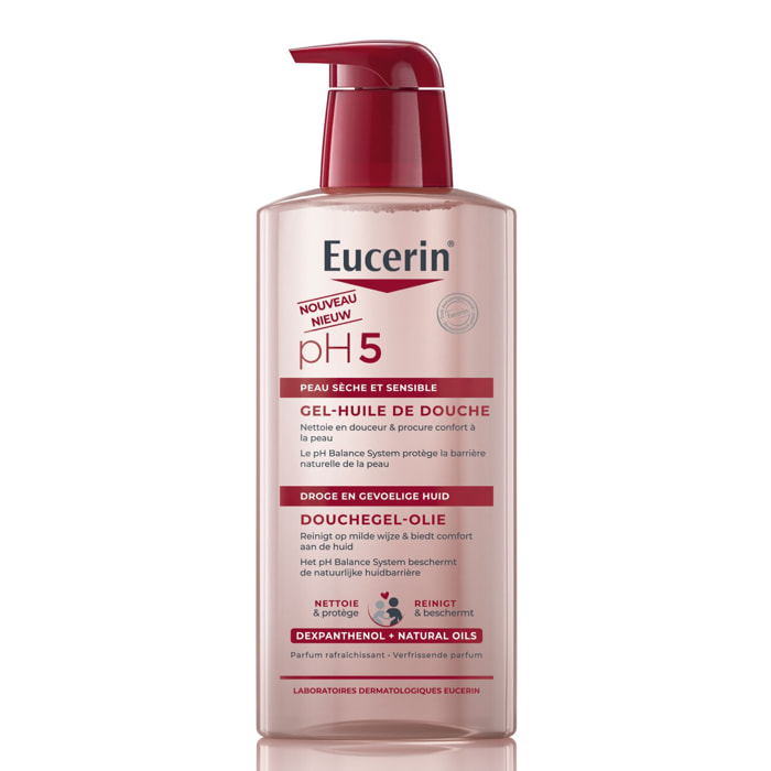 pH5 Gel-Huile de Douche - Gel-huile de douche peaux sèches et sensibles