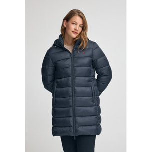 Chaqueta Salima Embroidery azul marino con logo Rigby Go