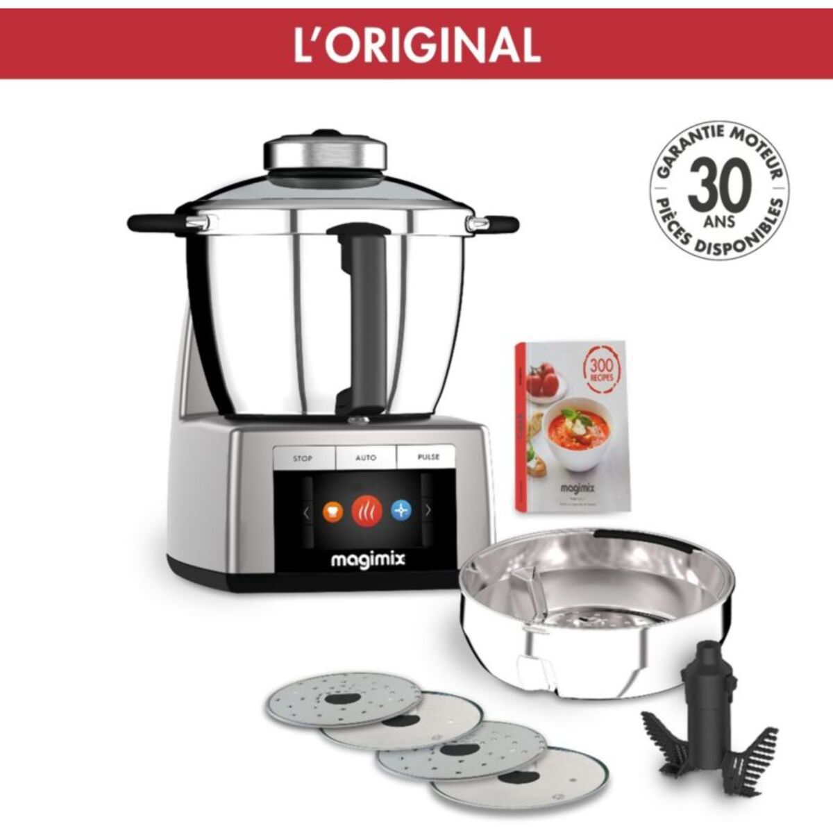 Robot cuiseur MAGIMIX Cook Expert Chrome Mat 18900