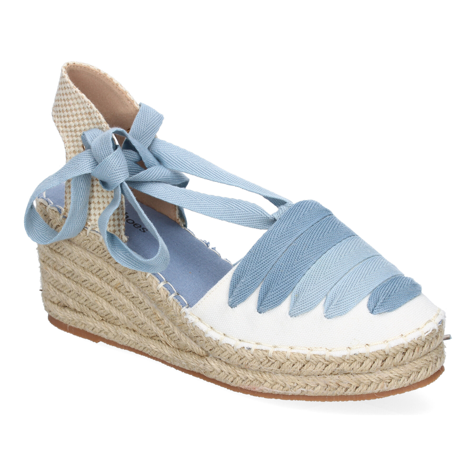 Sandalia de Mujer con Cuña de Yute, Diseño Moderno, Perfectas para PrimaveraVerano