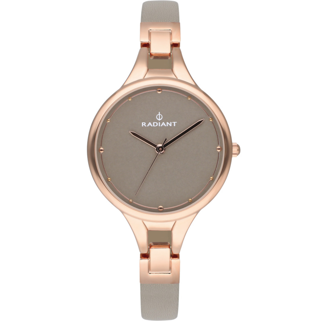 Reloj Radiant RA423604 Mujer Analogico Cuarzo con Correa de Piel sintetica