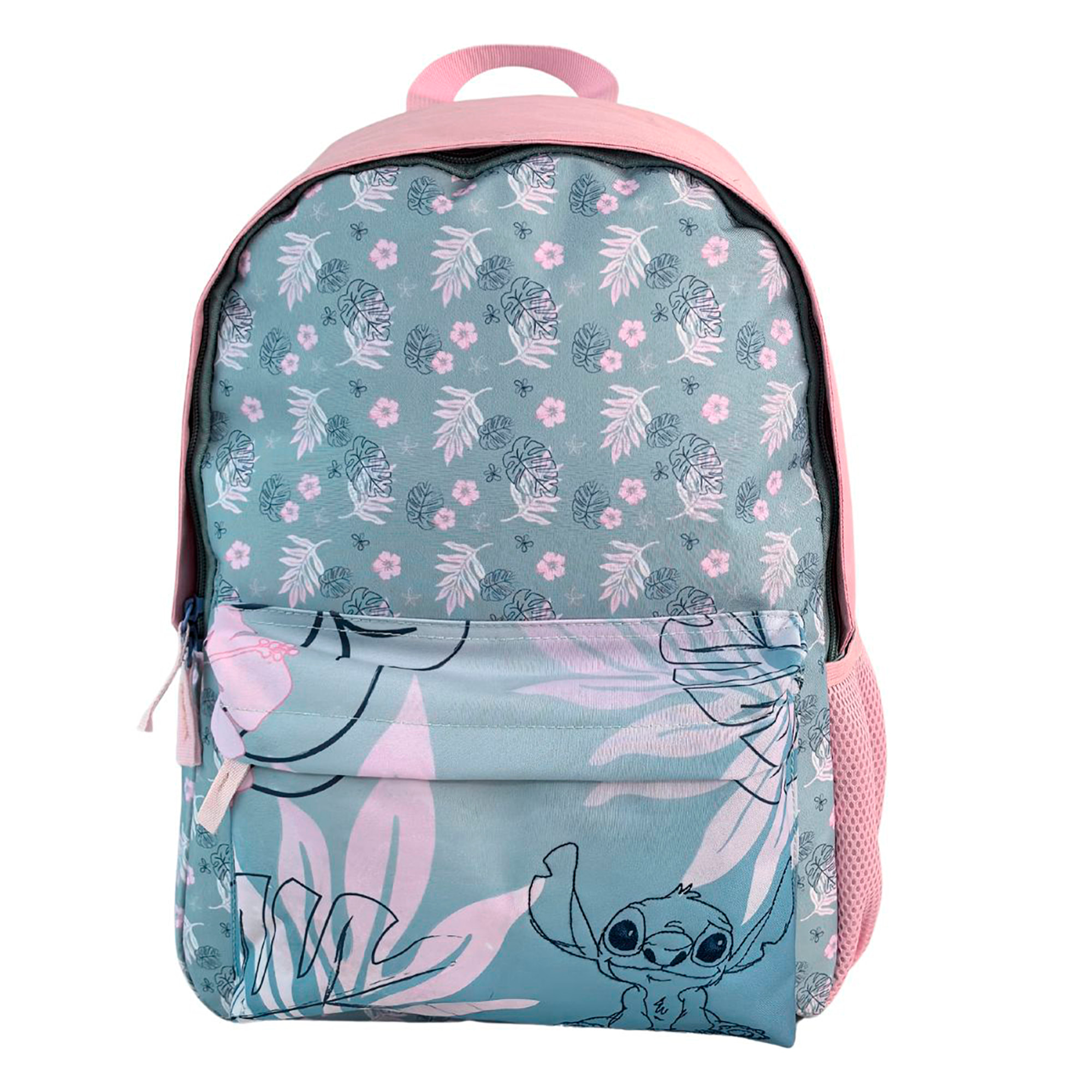 Stitch Pink Zaino Americano adattabile al carrello.